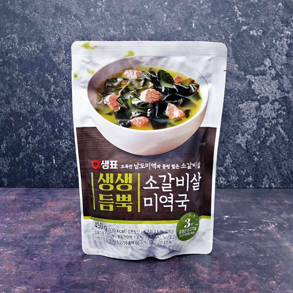 Sempio Saengsaeng (Seaweed Soup with Beef Rib) 420g