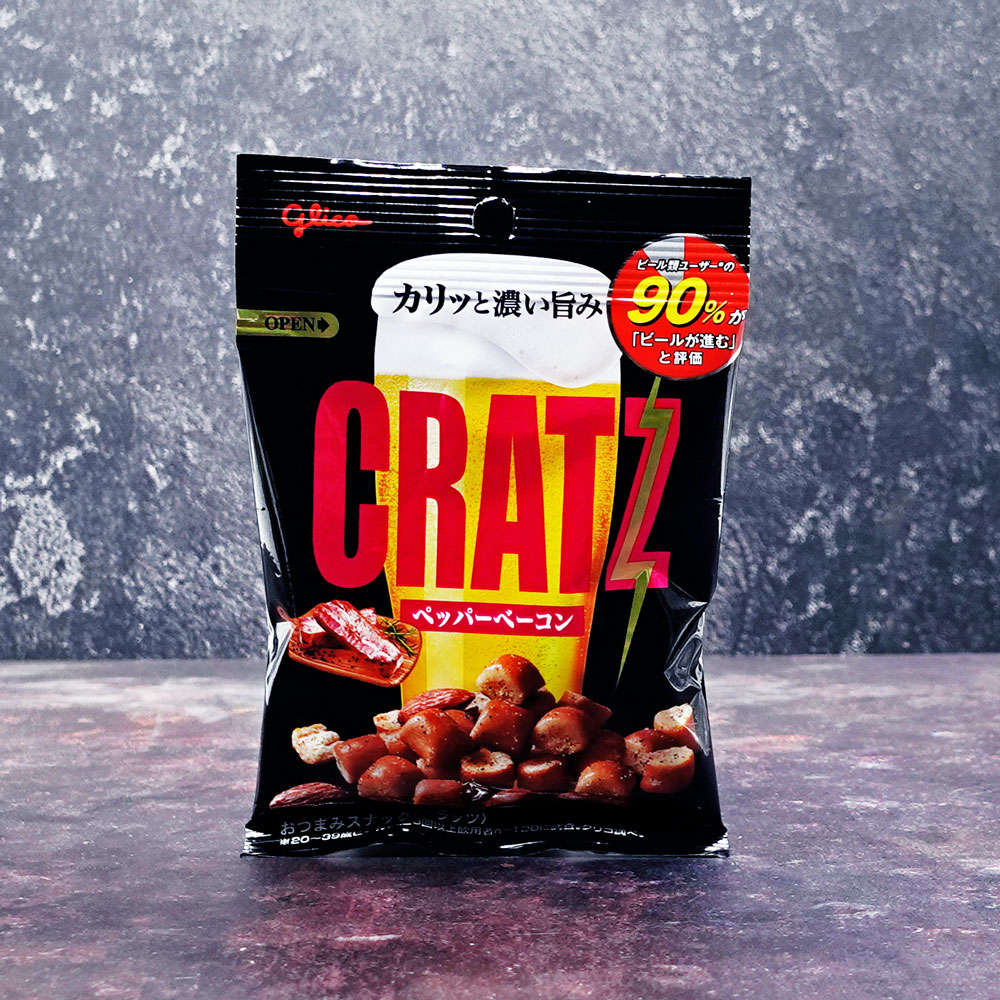 Glico Cratz Bacon Flavour 42g