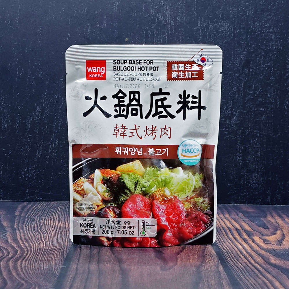 (Wang) Bulgogi Hot Pot Soup Base 200g