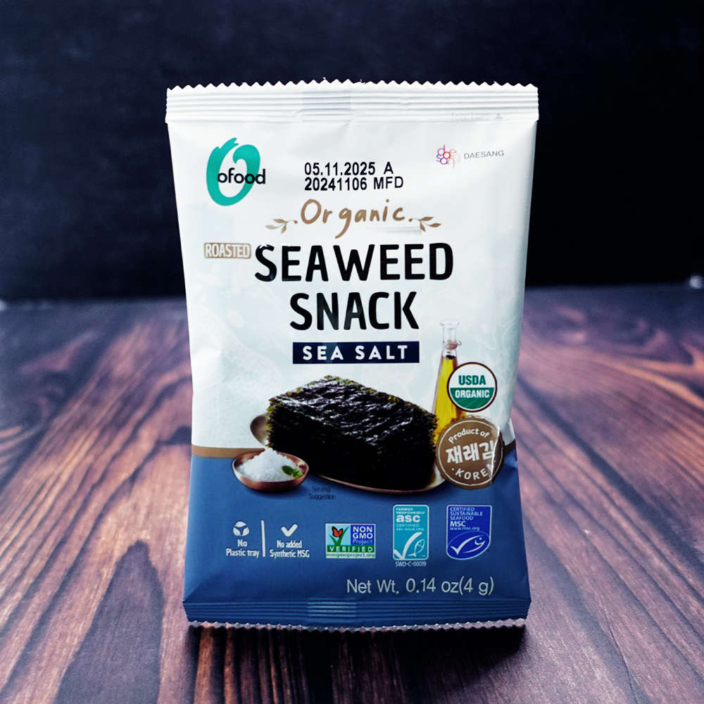 Seaweed Snack Sea Salt  4g