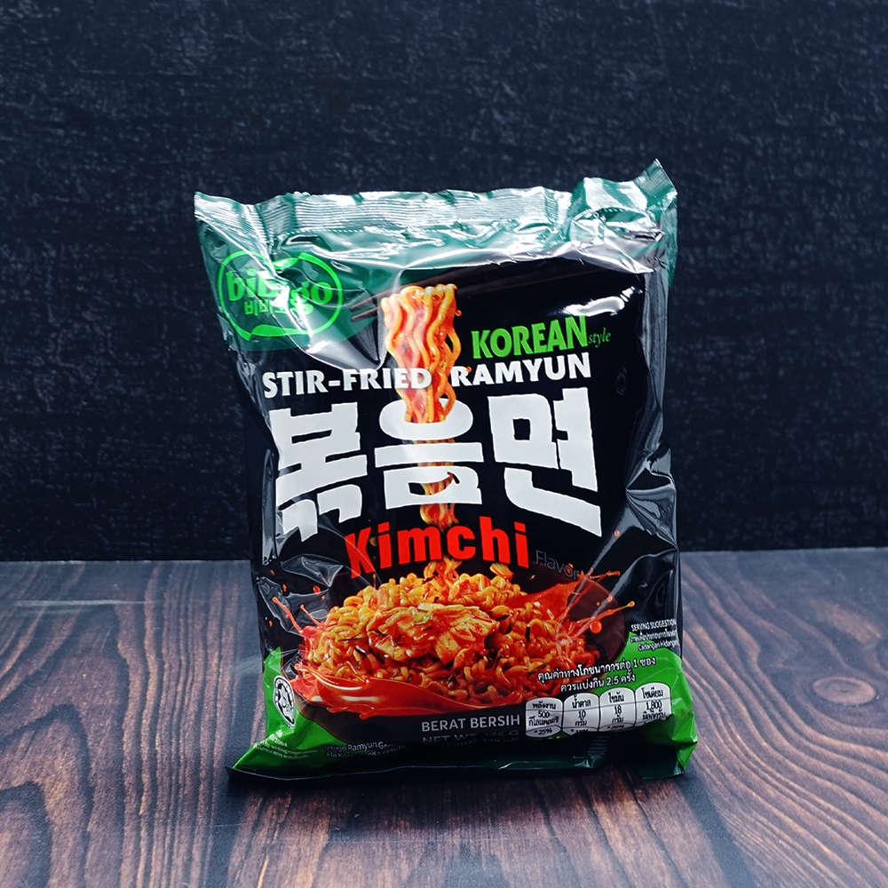 Bibigos Stir-Fried Ramyun Kimchi 122g
