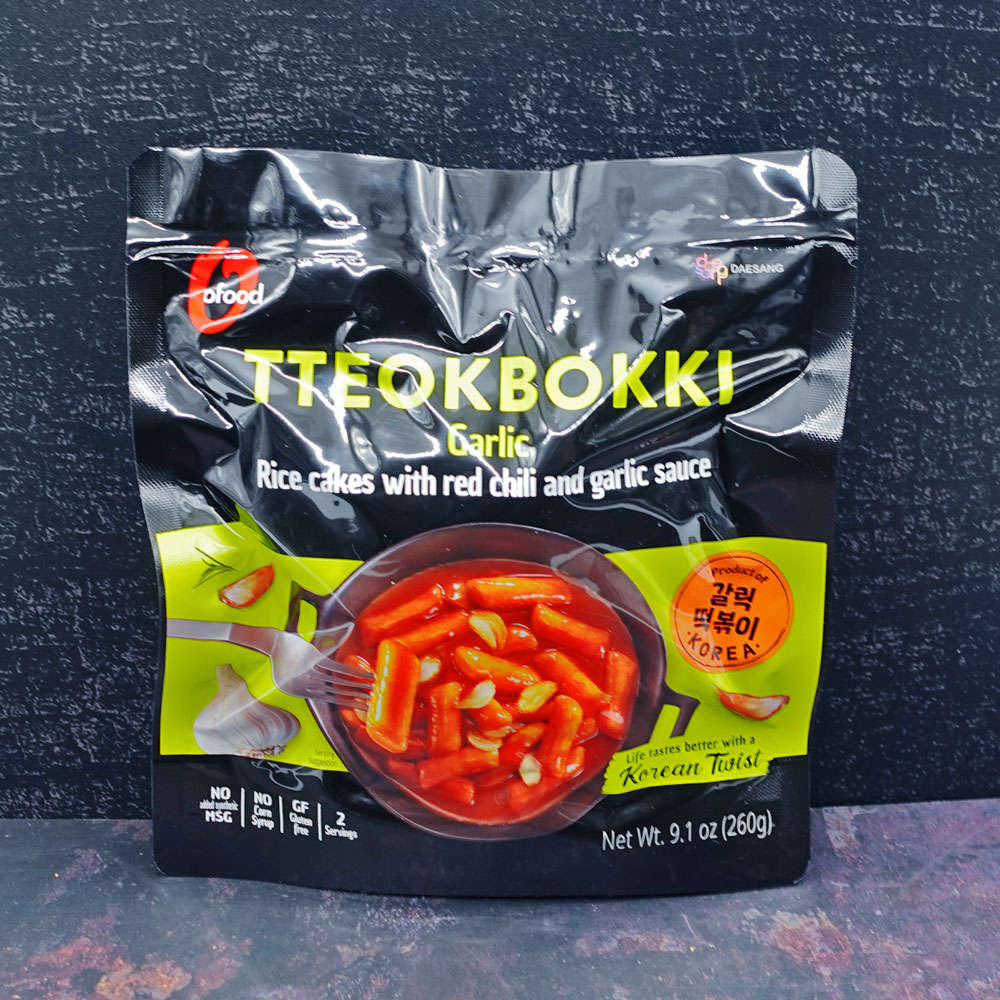 (CJW) Tteokbokki Garlic Rice Cakes 260g