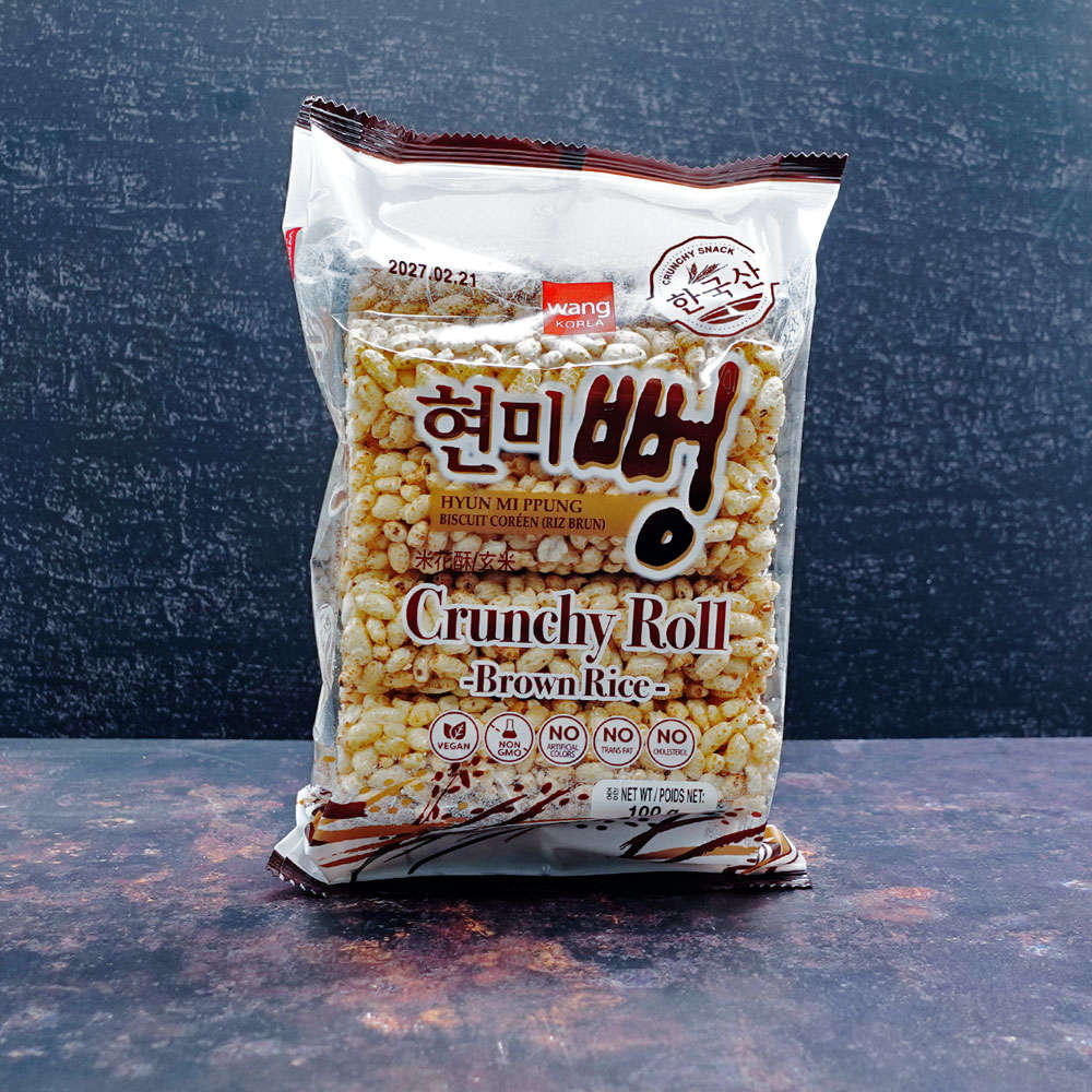 (Wang) Crunchy Roll - Brown Rice 100g