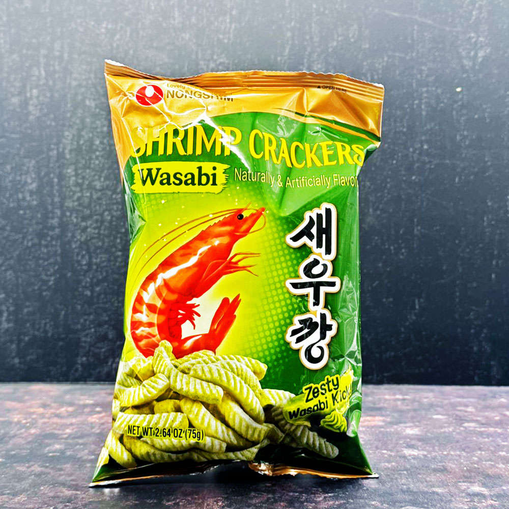 (Nongshim) Wasabi Shrimp Crackers 70g