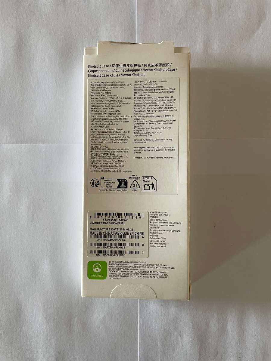 Samsung Original Kindsuit Cover - Samsung Galaxy Z Fold6 (Grey) (UNBOXED)