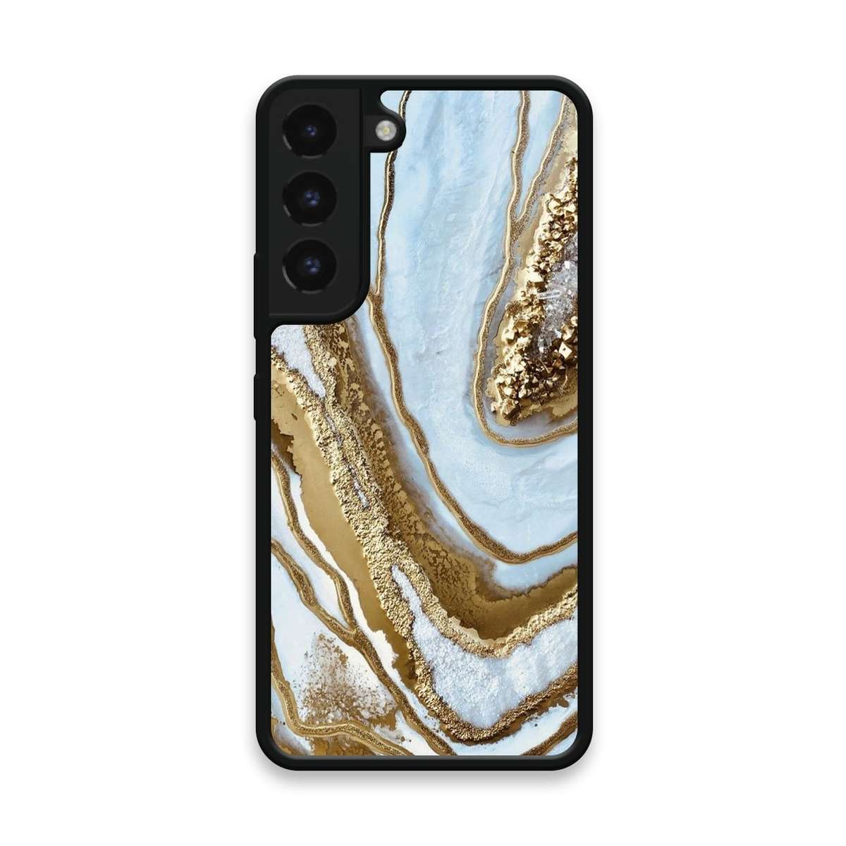 Custom Printed TPU Cases - Samsung Galaxy S22 5G  ('Blue Marble' by Caitscases)