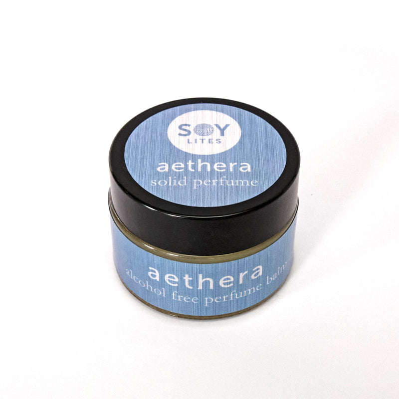 SoyLites AETHERA 30ml Solid Perfume- Alcohol-Free, Portable Fragrance Balm