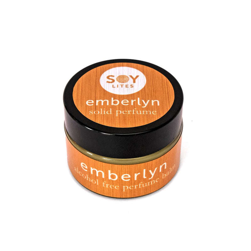 SoyLites EMBERLYN 30ml Solid Perfume- Alcohol-Free, Portable Fragrance Balm