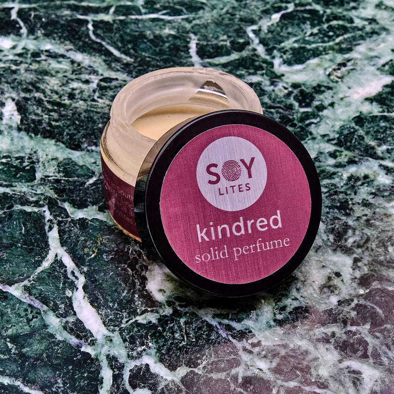 SoyLites KINDRED 30ml Solid Perfume- Alcohol-Free, Portable Fragrance Balm