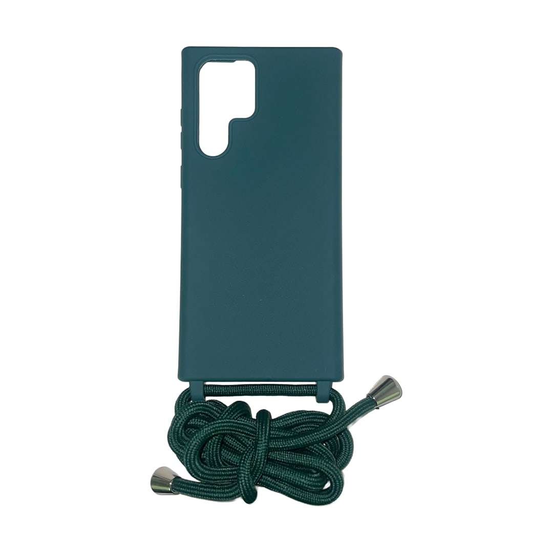 Crossbody Phone Case  Samsung Galaxy S22 Ultra (Emerald Green)