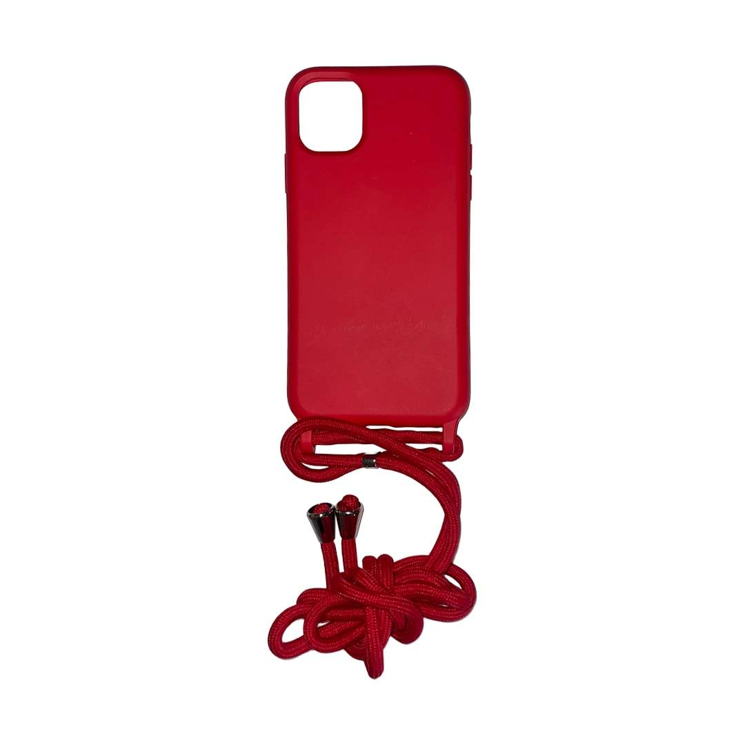 Crossbody Phone Case  Apple iPhone 11 (Red)
