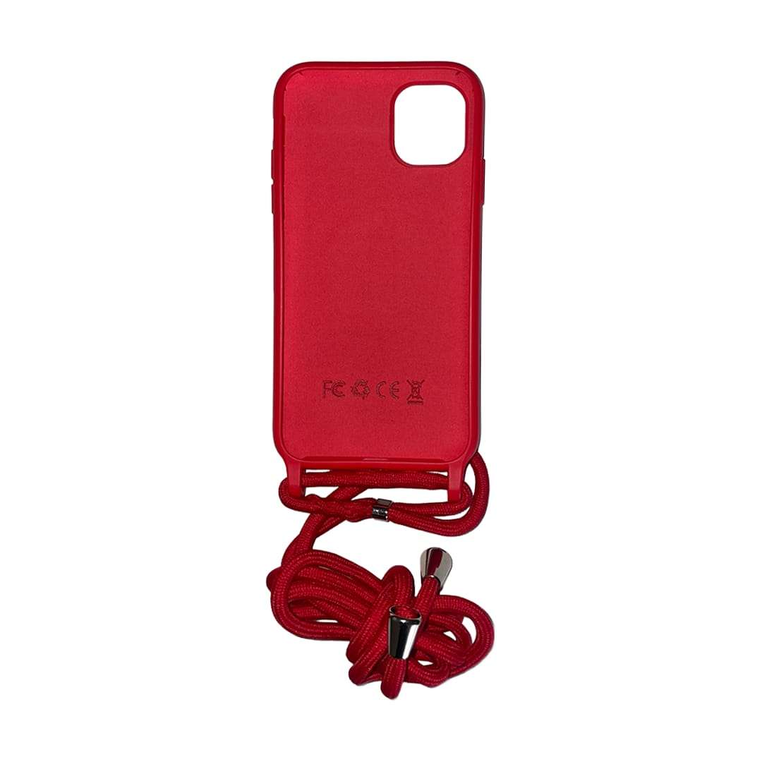 Crossbody Phone Case  Apple iPhone 11 (Red)