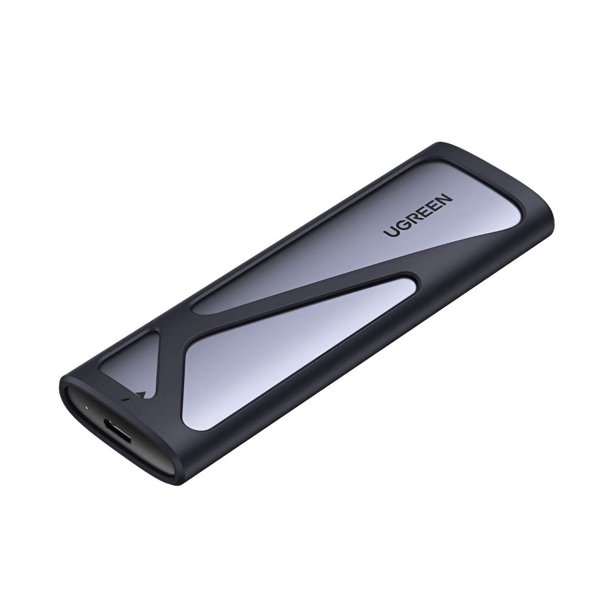 UGREEN CM400-90264 M.2 NVME/SATA SSD Enclosure (10Gbps) - Silver