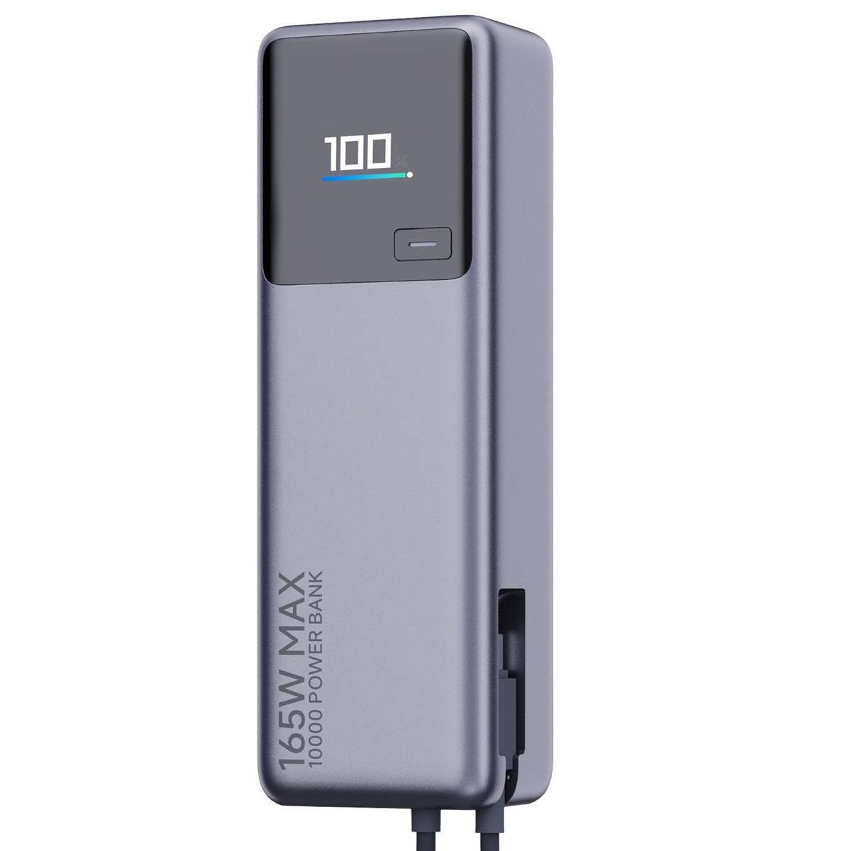 Xiaomi 165W Power Bank 10000mAh (Integrated Cable)-Silver