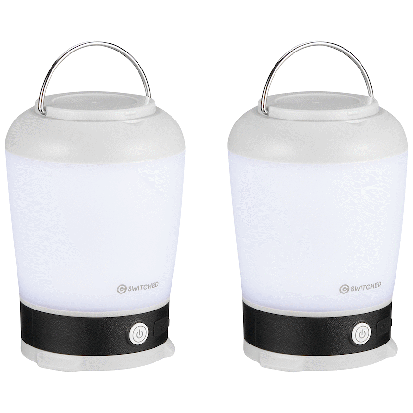 2x Stella Rechargeable Camping Lantern