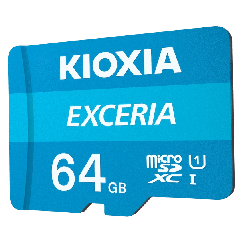 Kioxia 64gb Micro SDHC - UHS-1 Read 100MB/s CL10