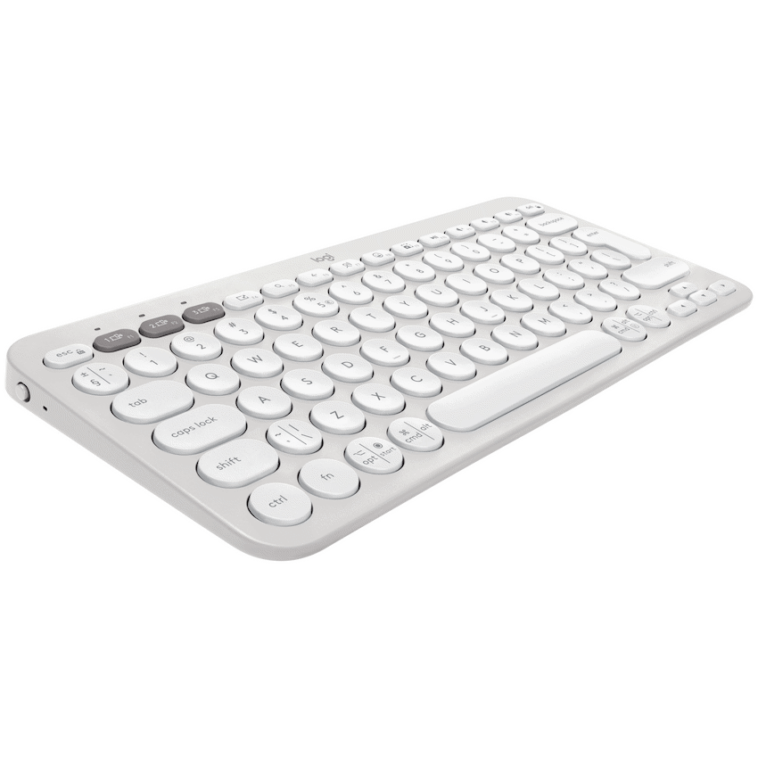 Logitech(R) Pebble Keys 2 K380s - Tonal White