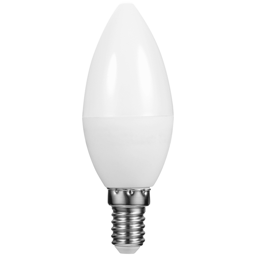 Switched 5w Candle LED Light Bulb E14 - Warm White