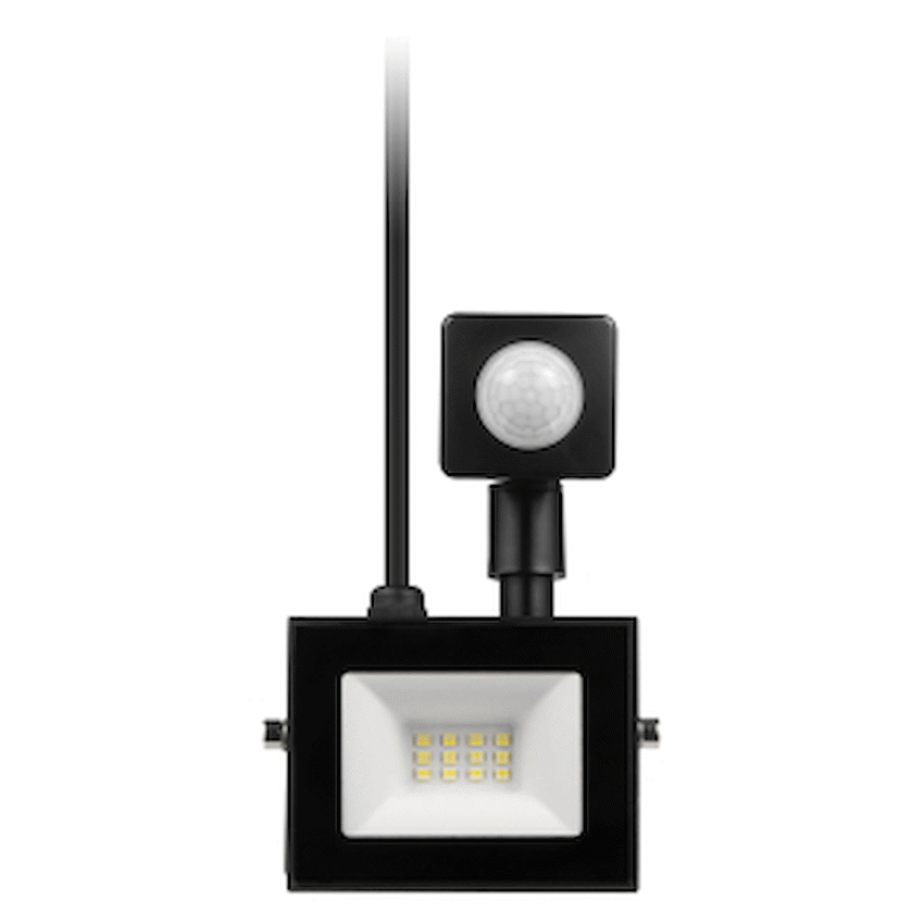 Switched 10w LED Flood Light Automatic Motion Sensor