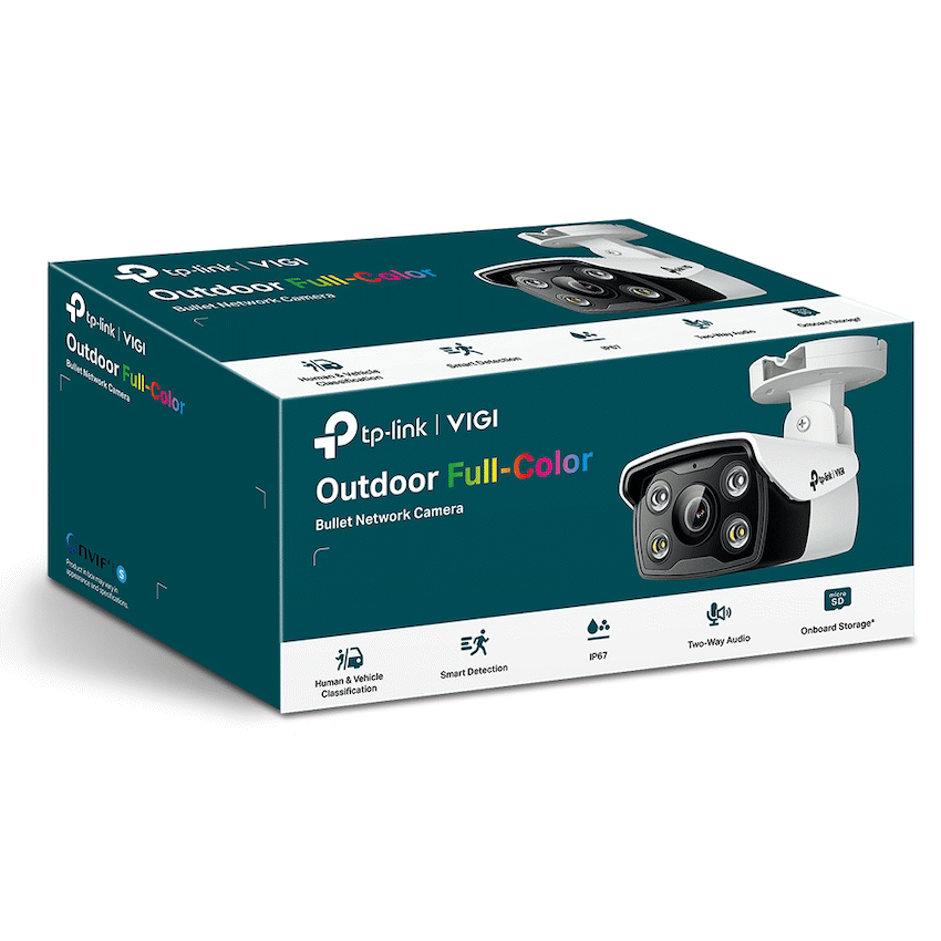 TP-Link Vigi C340 4MP 4mm Outdoor Full-Color Bullet Network Camera