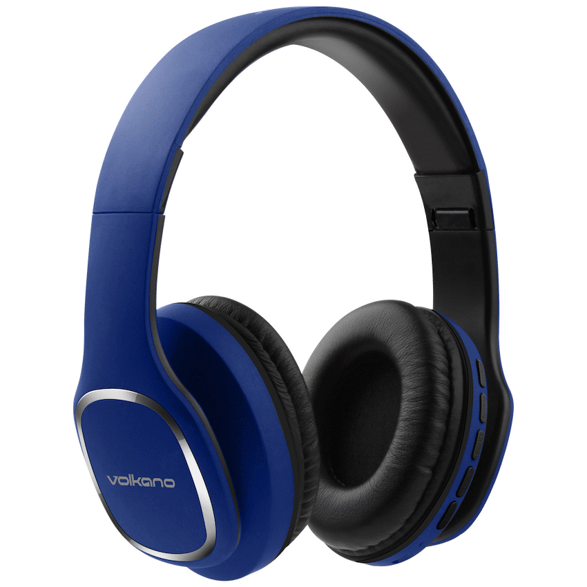 Volkano Phonic Series Bluetooth Full Size Headphones - Blue
