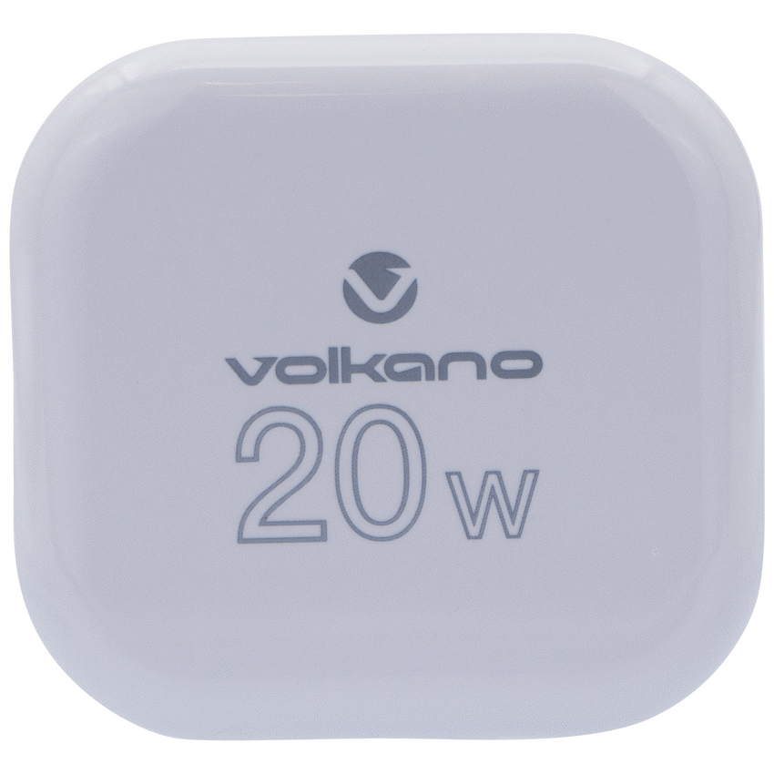 Volkano Robust Series 3-Pin SA to 20w PD + QC 3.0 Wall Charger