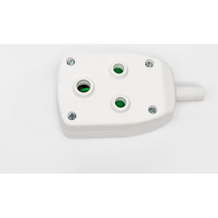 Ellies Double Janus Coupler - White