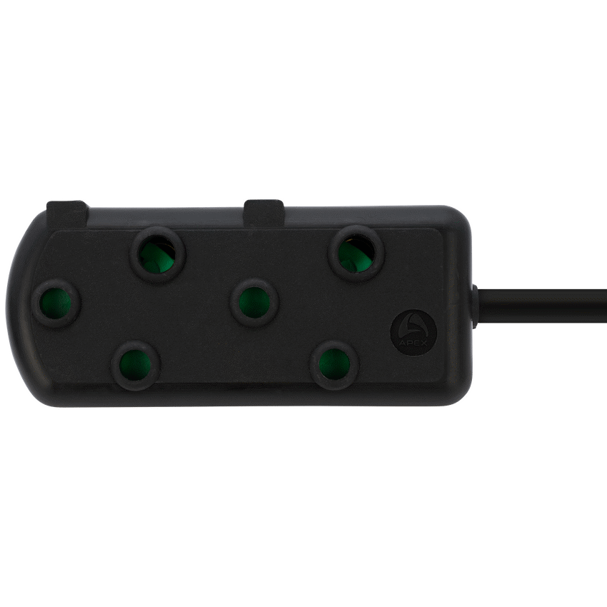 Ellies Side by Side Light Duty Extension Lead-20M-BK