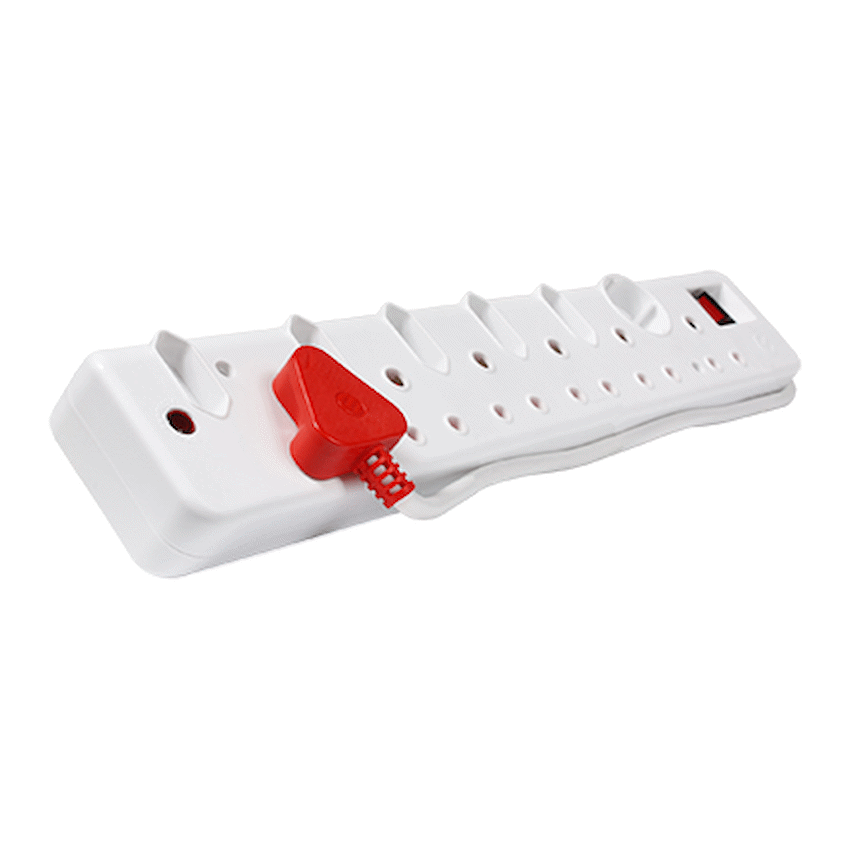Ellies 12-Way Surge Multiplug - 0.5M WT