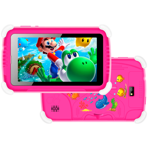 VGKE 7" IPS Kids Tablet - Mediatek MT6735 CPU, 1GB RAM, 16GB Storage, 3G + Wifi, Bluetooth 4...