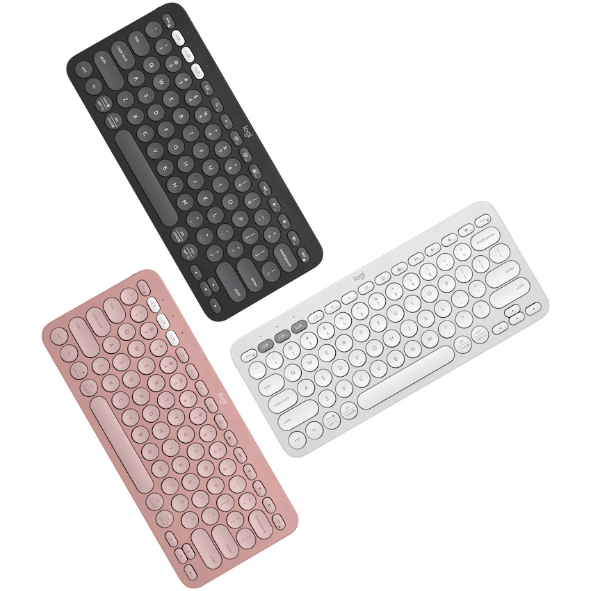Logitech(R) Pebble Keys 2 K380s - Tonal White