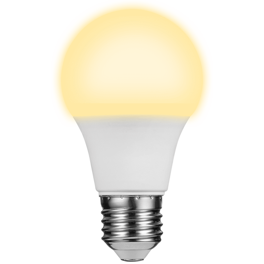 Switched 5w A60 Light Bulb E27 - Warm White