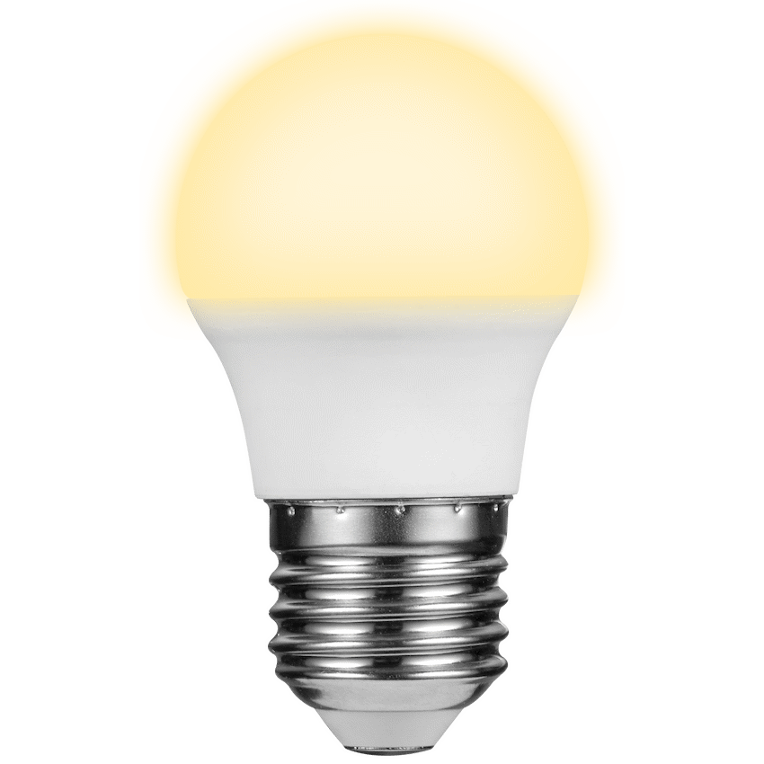 Switched 5w Golfball LED Light Bulb E27 - Warm White