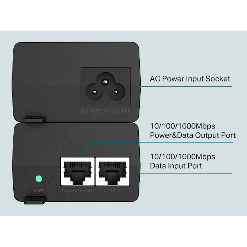 TP-Link TL-POE160S PoE+ Injector
