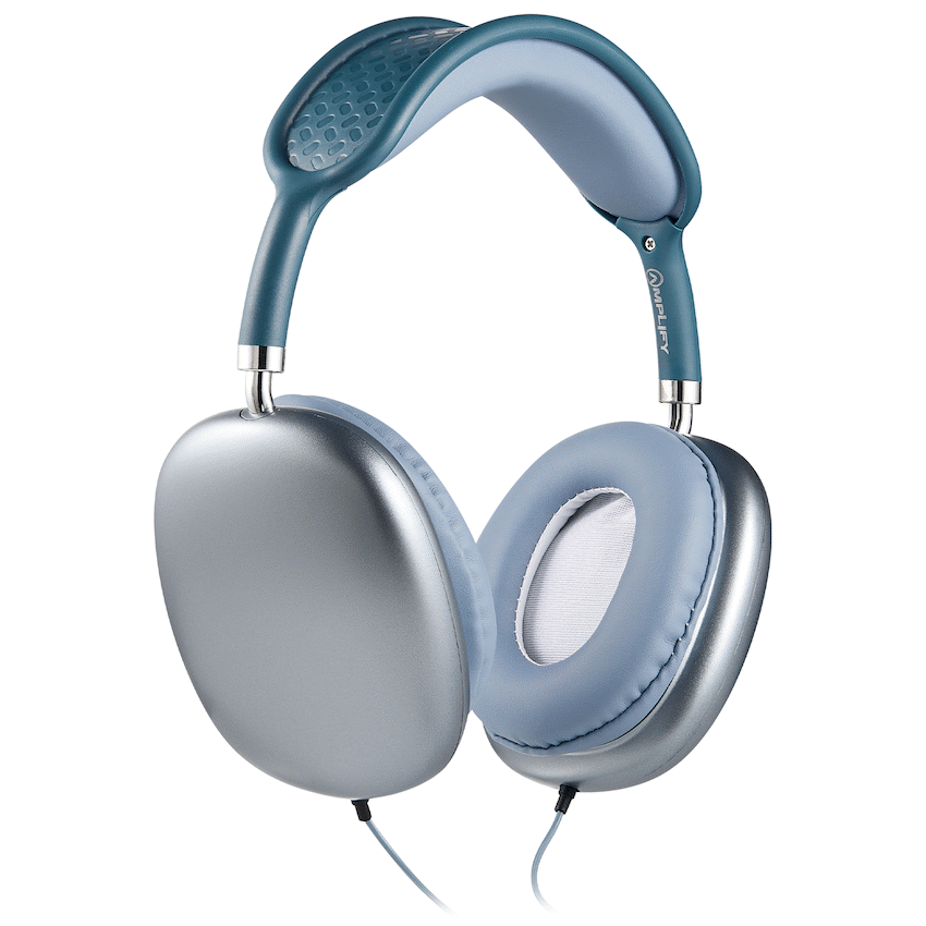 Amplify Zenith Series Aux Headphones - Blue