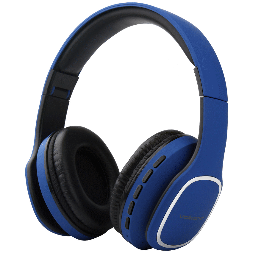 Volkano Phonic Series Bluetooth Full Size Headphones - Blue