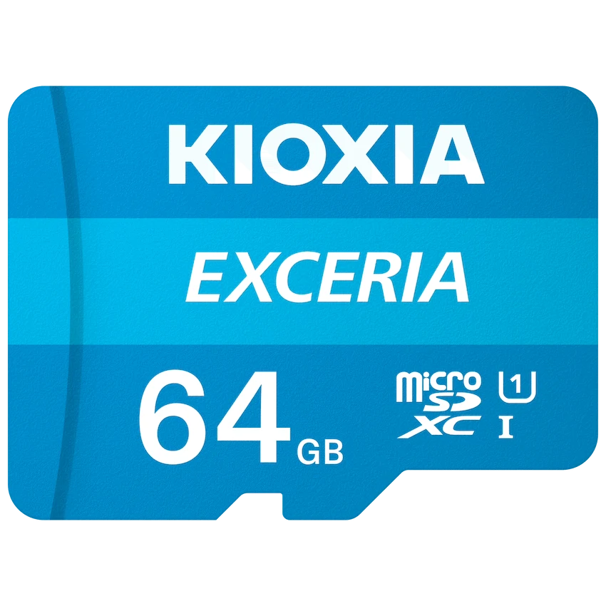 Kioxia 64gb Micro SDHC - UHS-1 Read 100MB/s CL10