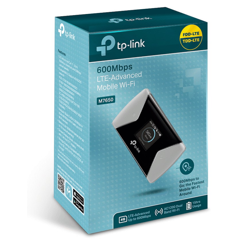 TP-Link M7650 4G Mobile Wi-Fi Router