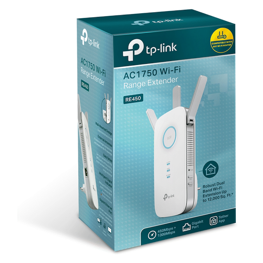 TP-Link RE450 AC1750 Wi-Fi Range Extender