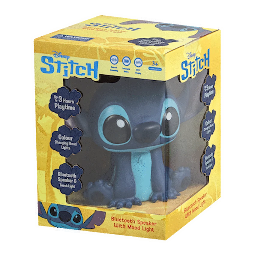 Disney Stitch Bluetooth Speaker with Mood Light