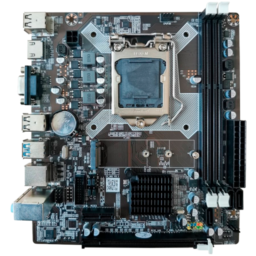 Arktek Intel H81 Chipset, Socket LGA1150, Dual Channel DDR3, Integrated Intel Graphics,2 x DDR3 S...