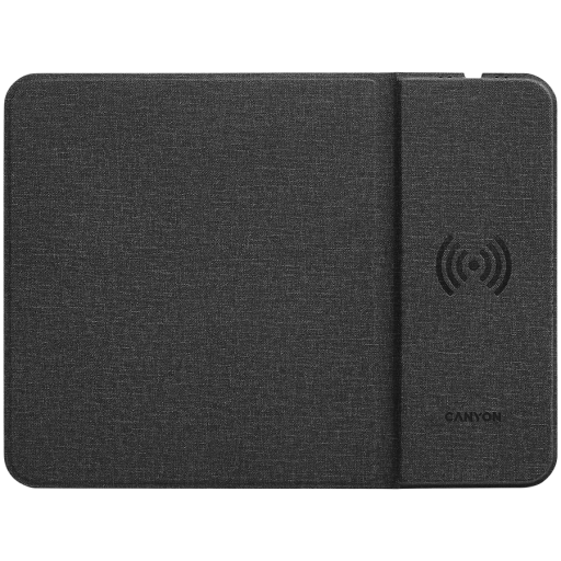 CANYON MP-W5, Mouse Mat with wireless charger, Input 5V/2A,9V2A Output 5W/7.5W/10W, 324*244*6mm, ...