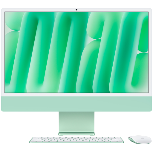 24-inch iMac with Retina 4.5K display: Apple M4 chip with 8core CPU and 8core GPU, 16GB, 25...