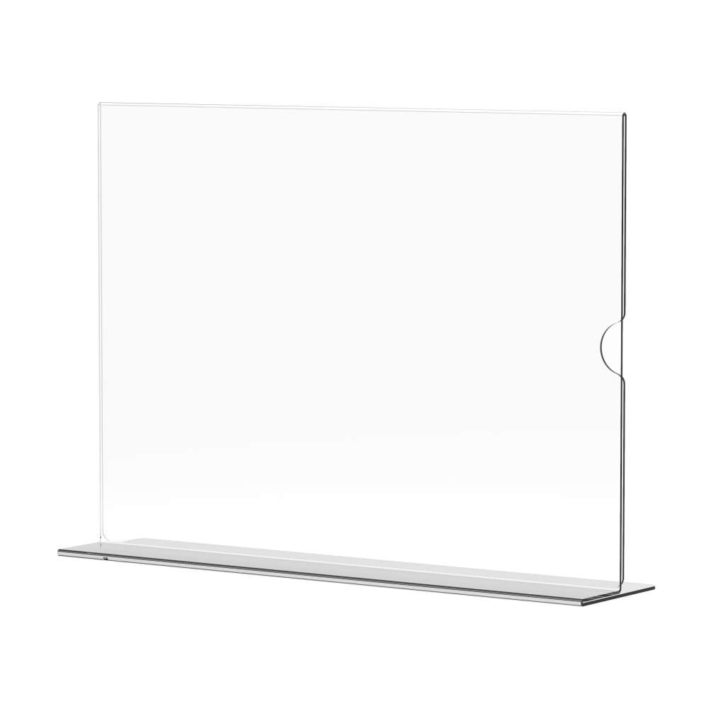 Menu Holder Acrylic Double Sided - A5 Landscape - Box 5