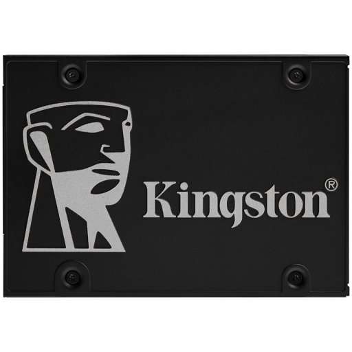 Kingston KC600 512GB SSD, 2.5 7mm, SATA 6 Gb/s, Read/Write: 550 / 520 MB/s, Random Read/Write ...