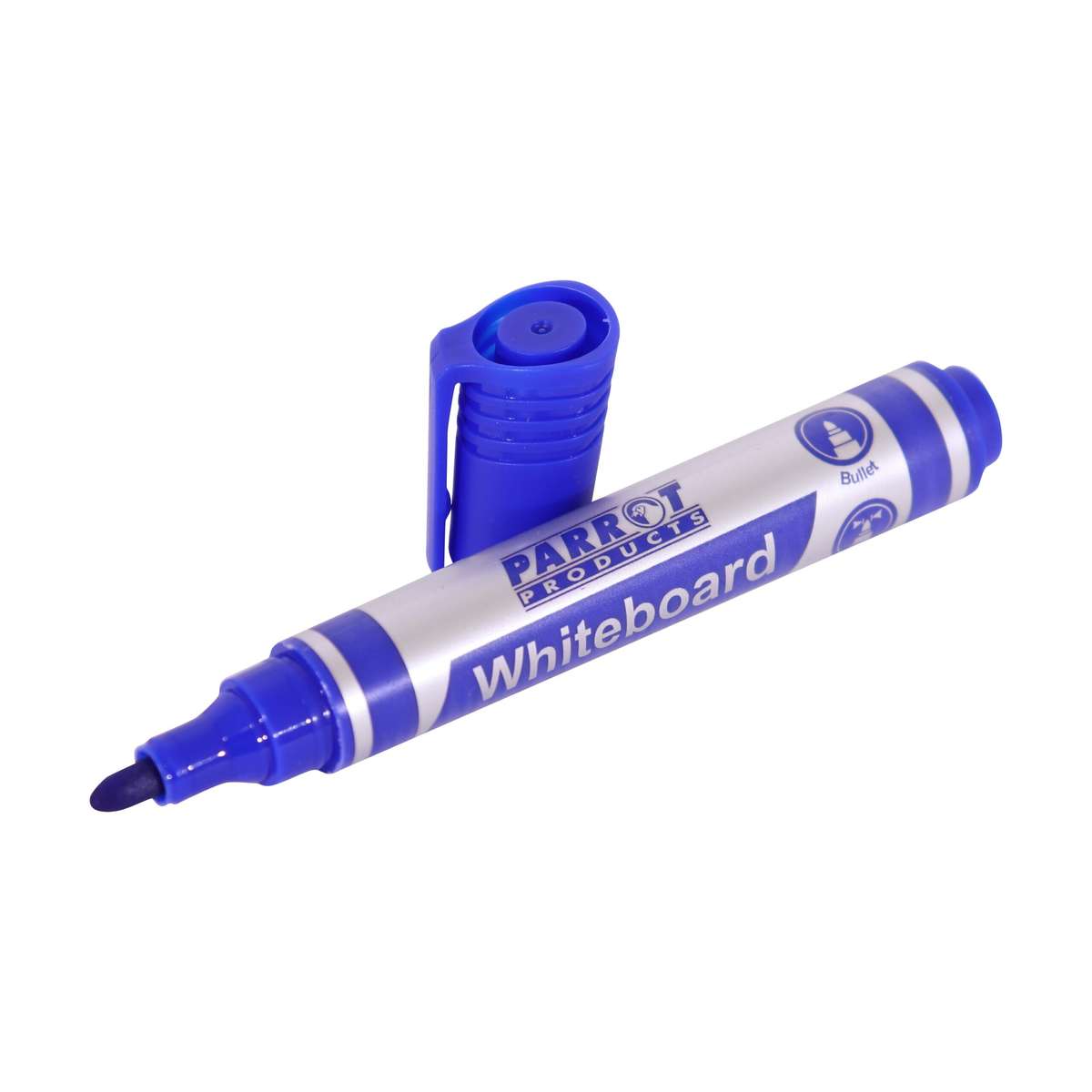 Whiteboard Marker (Bullet Tip - Carded - Blue)
