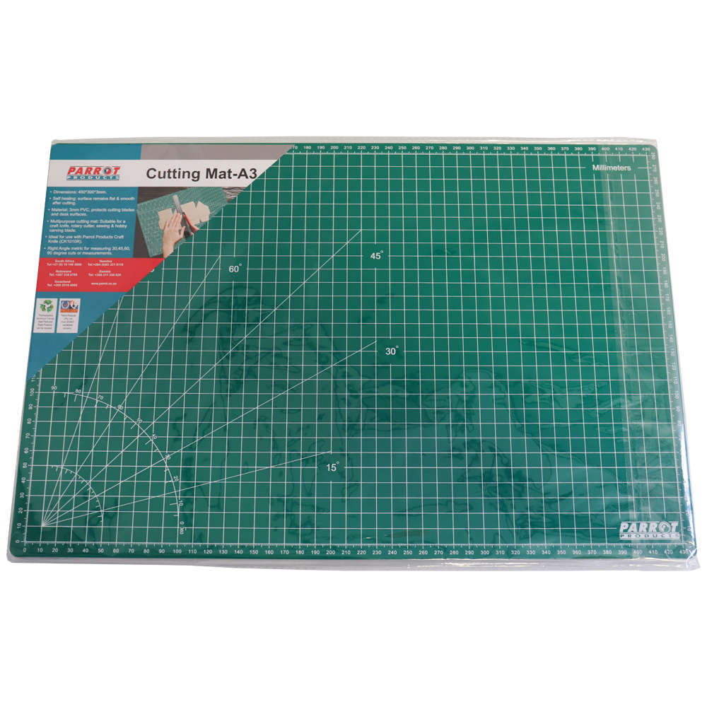 Parrot Self Healing Cutting Mat A3