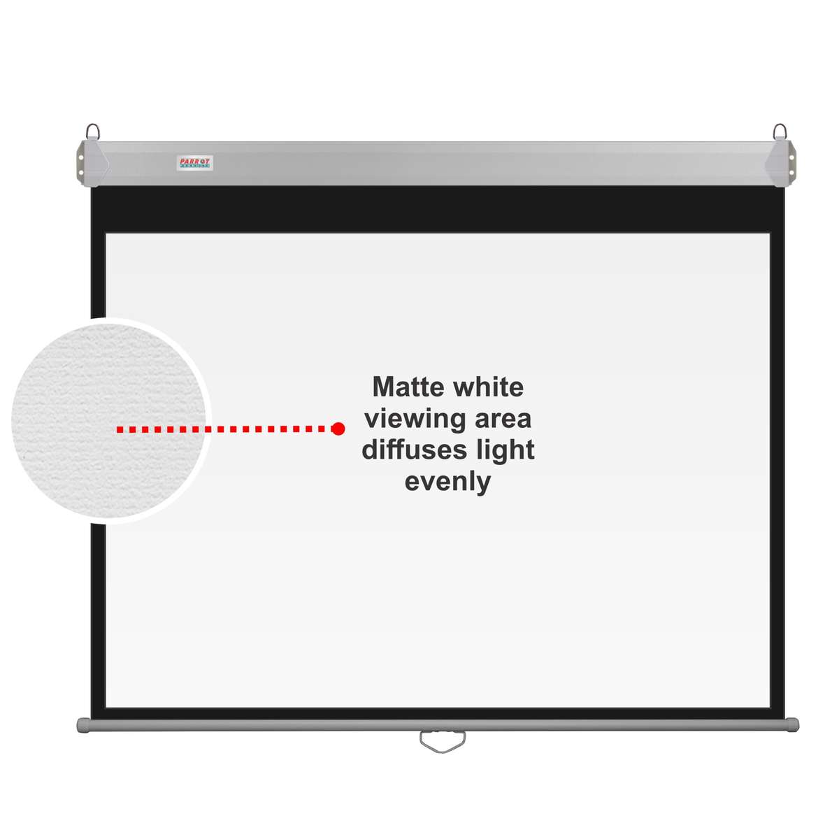 Pulldown Screen 3050*2310mm (View: 2950*2210mm - 4:3)