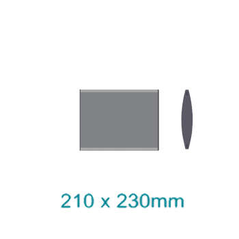 Sign Frame (210x230mm - Double Sided - Wall Mounted)