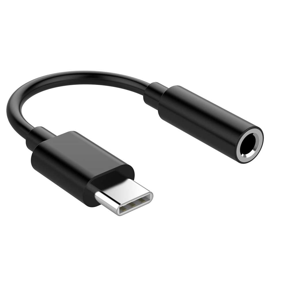 Male USB C to 3.5mm Female Audio Jack Adaptor